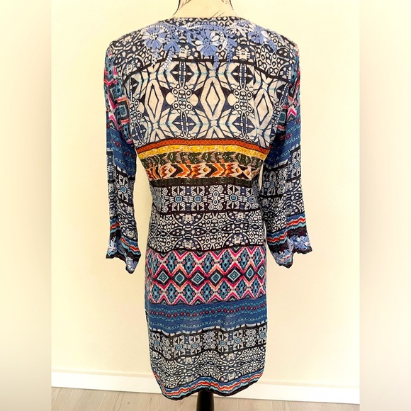 🥰 Amaya beautiful tunic dress size 36 small EUC ❤️ - Picture 3 of 6